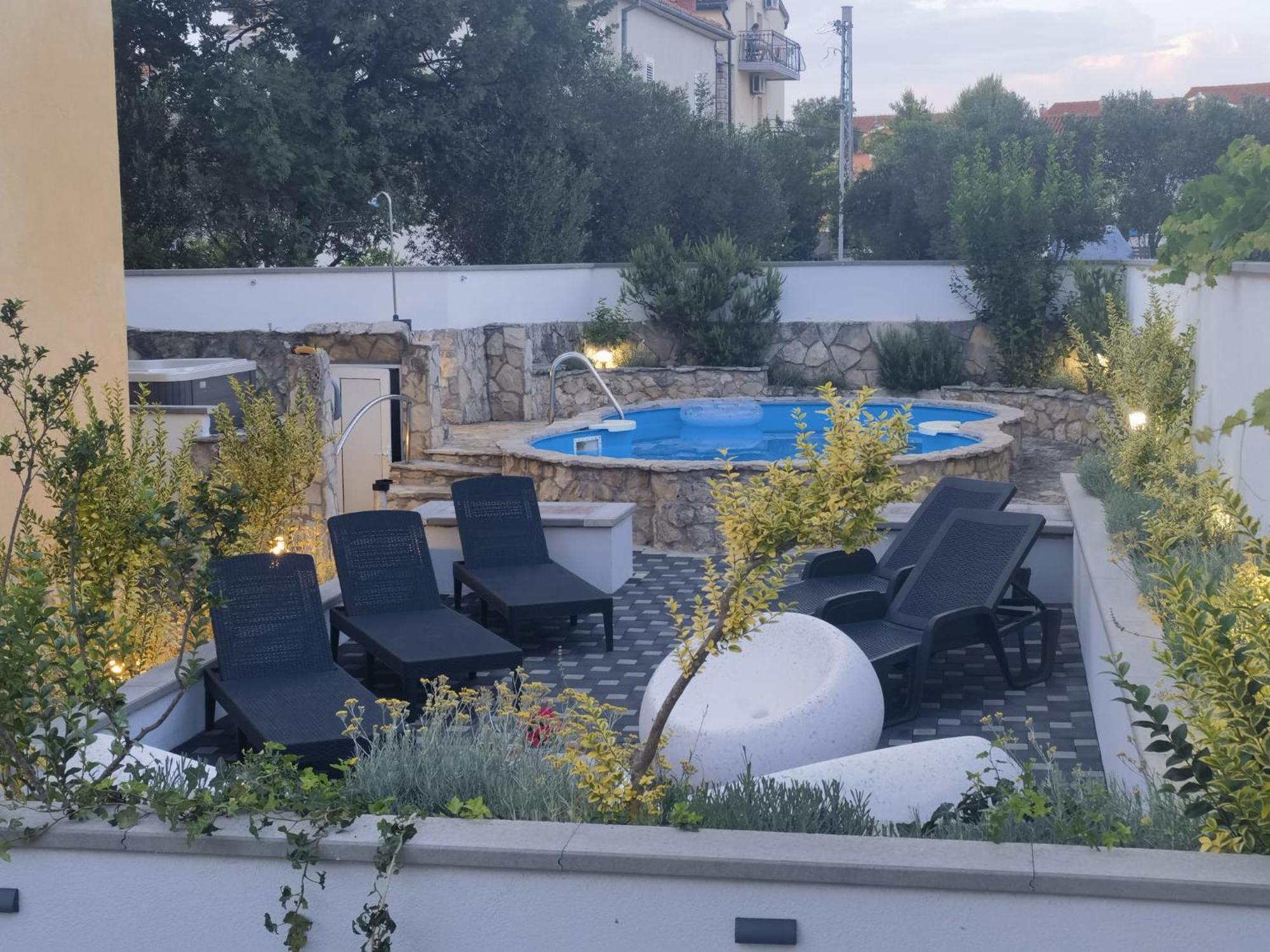 Vila Jadranka Vodice Exteriör bild